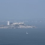 アルカトラズ島はヨットの航路