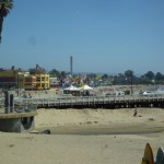 埠頭のあちらは遊園地