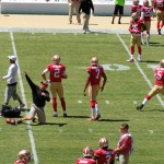 こちらはクウォーターバック三人衆(今は5番はいない)