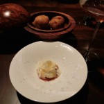 チーズと揚げたてベニエには木内酒造常陸野(赤米)ビール