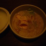 きのこと鶏のキャベツスープ