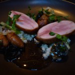 メインディッシュの鴨は洗練のお味