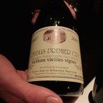 わたしの二品目には、フランスのシャブリを合わせます