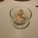 お口直しのシャーベット