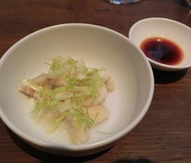 セロリの効いたカエルの足