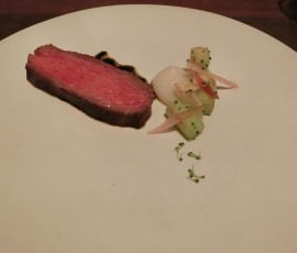 牛あばら肉とブロッコリの茎