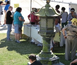 日本文化の紹介ブース