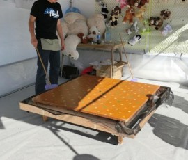 色枠に入れるのは至難の技