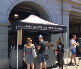 市内の珈琲焙煎屋 Sightglass