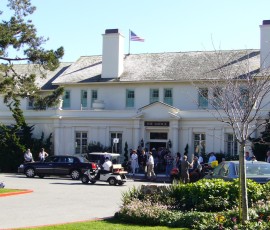 ペブル・ビーチのロッジ