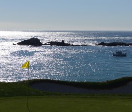 4番ホール、パー4のグリーン