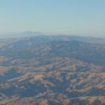 夏に撮影したハミルトン山。ひときわ高い山がハミルトンです