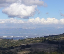 ようやくディアブロ山脈の雪が見えてきました