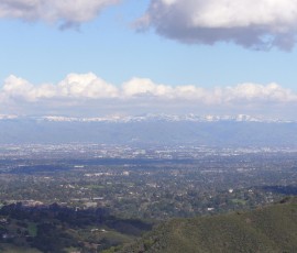 シリコンバレーの谷とディアブロ山脈