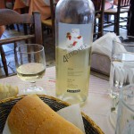 ブタリの白ワイン。賞をもらったとか