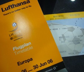 搭乗券と時刻表