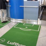 アテネ空港のチェックインカウンター