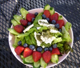 我が家のサラダ「インディペンデンス」