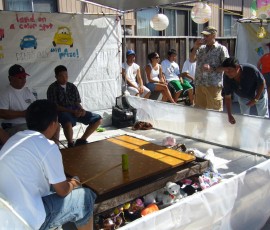 ダイム(10セント)投げ