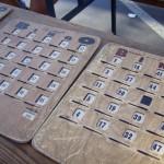 使い古したビンゴゲーム