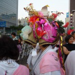 跳人の花笠