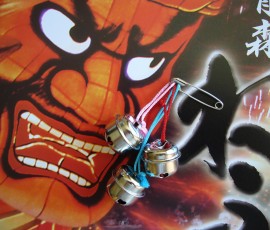 女の子がくれた鈴。シャンシャンといい音