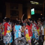 こちらは若手の跳人たち