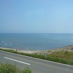 青函トンネルを控えた海辺