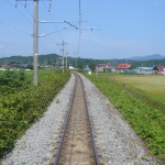 トンネルがだいぶ近づいて来ます