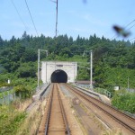青函隧道(ずいどう)入り口
