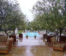 雨のホテルにさようなら