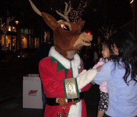 赤鼻のトナカイくんも