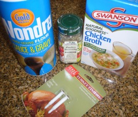 七面鳥の秘密兵器:調味料や粉と焼き具合の検査器