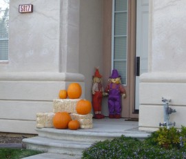 ご近所さんの飾りつけ