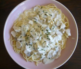 クリームソース・スパゲッティにも