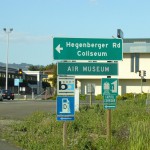 もう間もなく球場(コロシアム)です