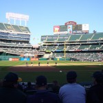 フィールドに水まき