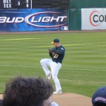 A'sの先発、ケネディー投手