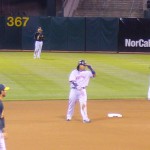 7回表、ラミレスの二塁打