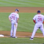 お次のユーキリスの三塁打で、レッドソックス2点を返す