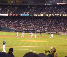 ヒット1本、無失点で抑える