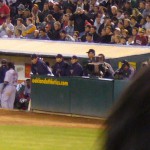 微動だにしない松坂