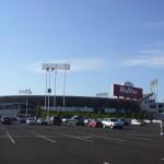 ご存じ、オークランドA'sのマカフィー・コロシアム