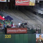 スタンドでバーベキュー!