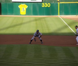 シングルヒットで出塁。一点に結びつく