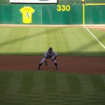 シングルヒットで出塁。一点に結びつく