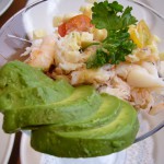 冬の味覚ダンジェネスクラブ(カニ)のカクテル