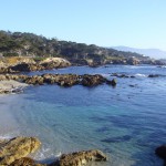 太平洋を臨む見晴し台(向こうの森には、元クリント・イーストウッド邸が隠れる)