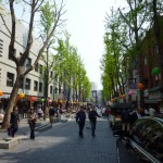 こちらは、伝統工芸品のお店の並ぶ仁寺洞(インサドン)