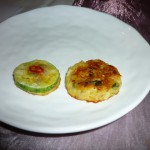 小さなお好み焼き二種